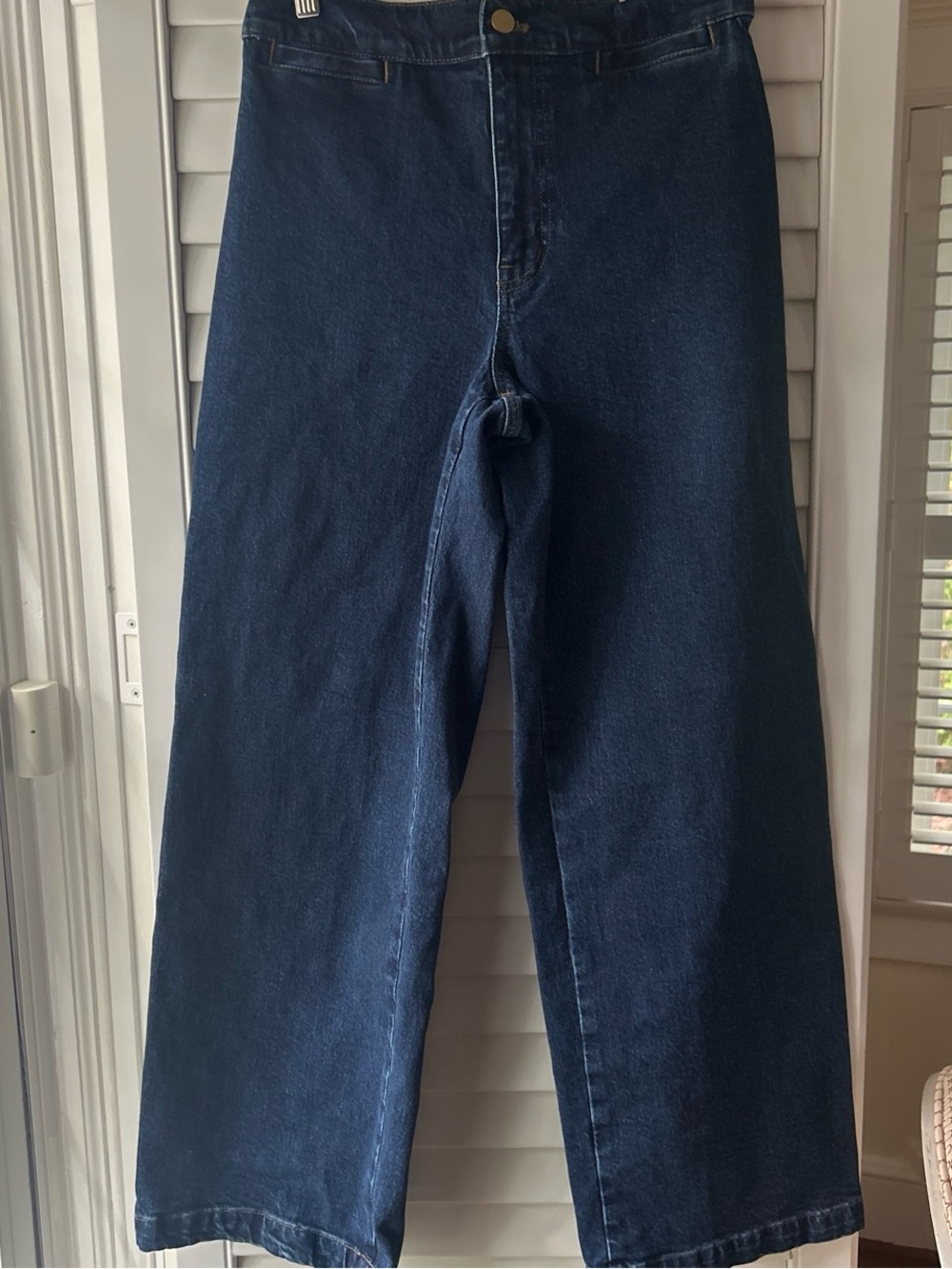 Emmitt Wide Leg Dark Wash Jeans